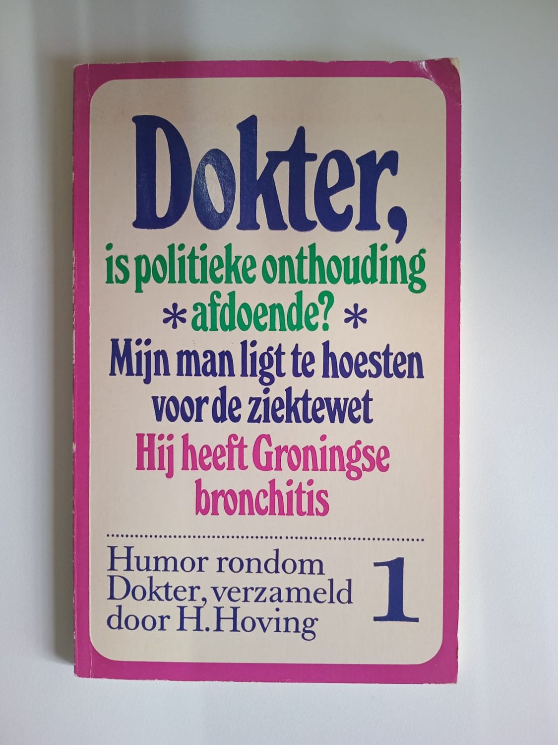 Dokter, is politieke onthouding afdoende ?