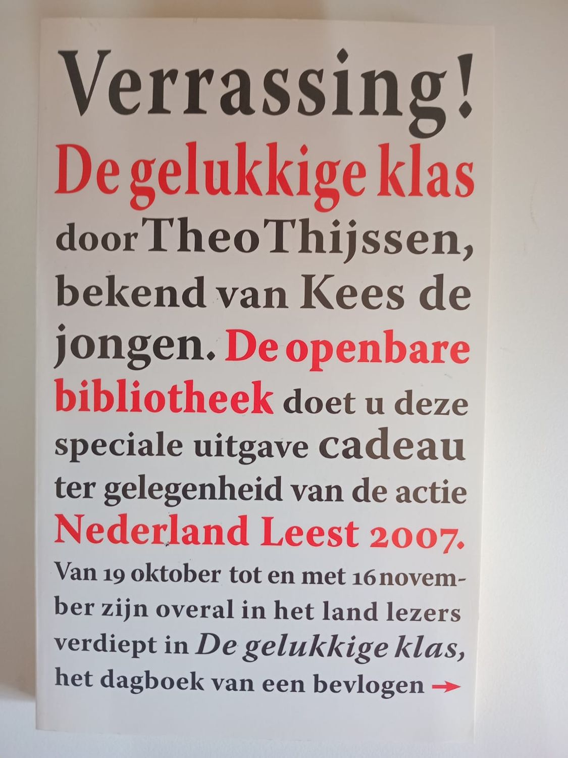 De gelukkige klas 116