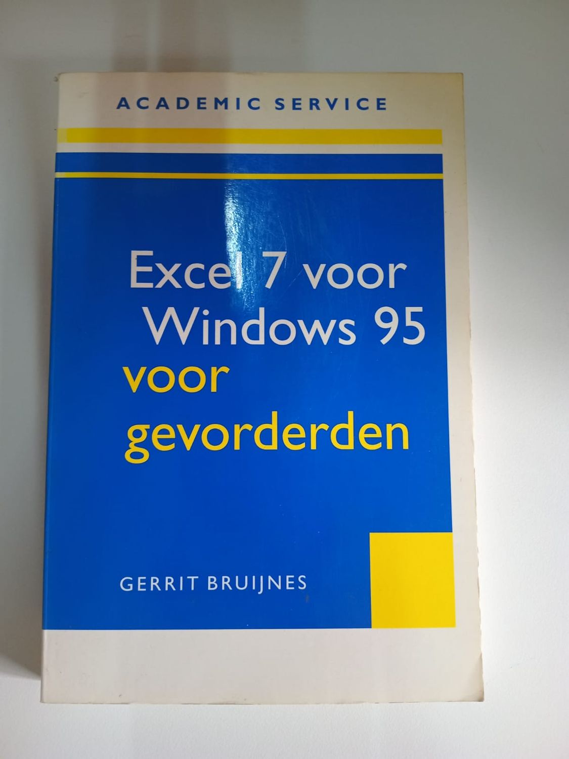Excel 7 voor windows 95 voor gevorderden 130