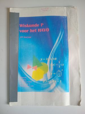 Wiskunde P voor het havo 143
