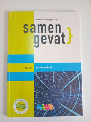 Samen gevat wiskunde A havo 143