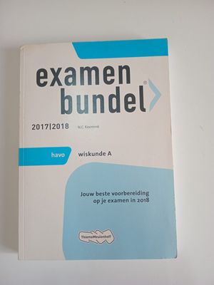 Examen bundel wiskunde A havo 131