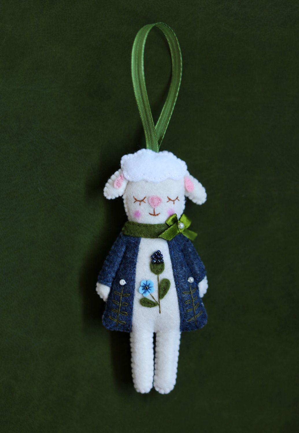 Sheep Handmade Felt Decoration