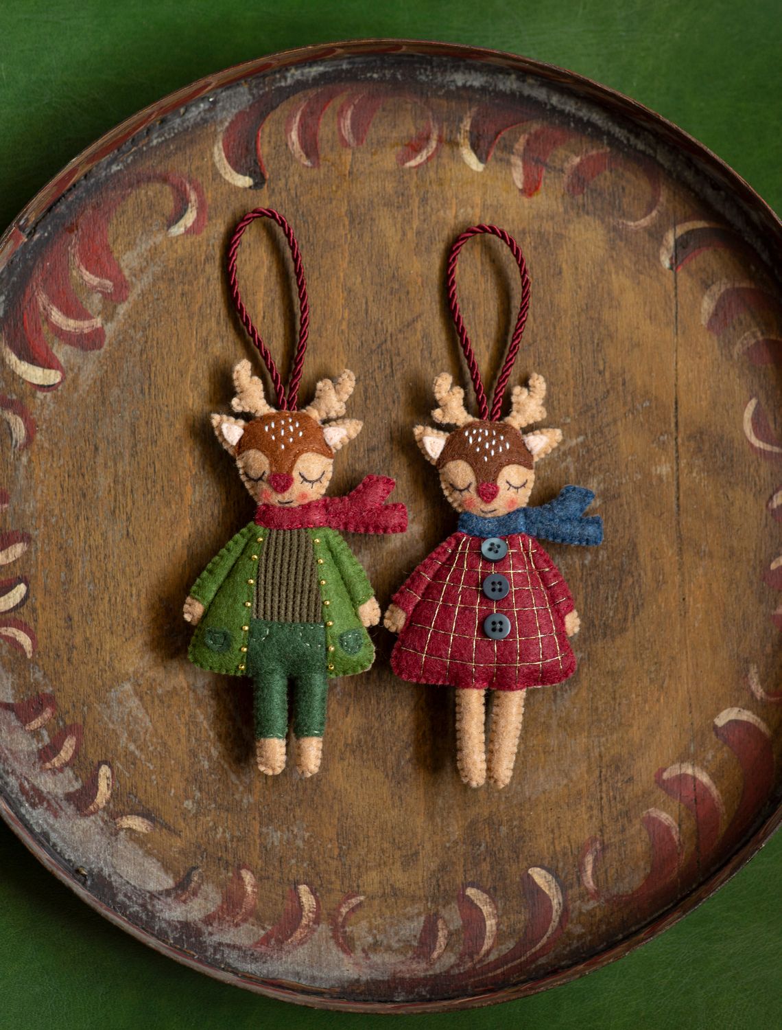 Reindeer Handmade Felt Decoration