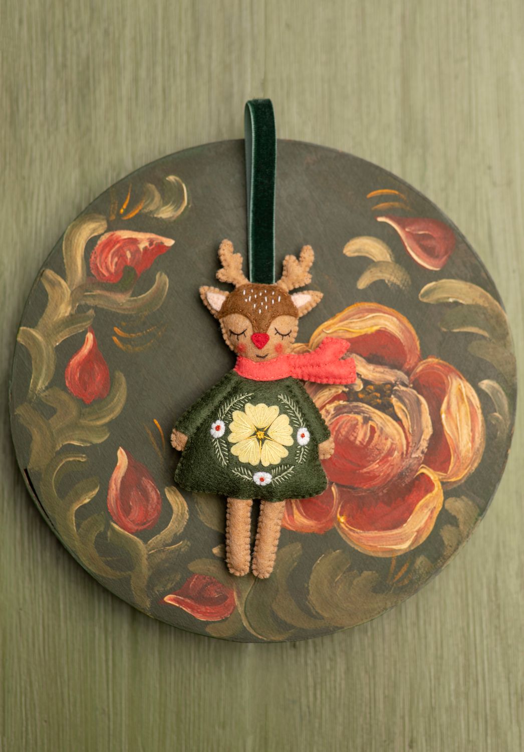Reindeer Handmade Felt Decorations