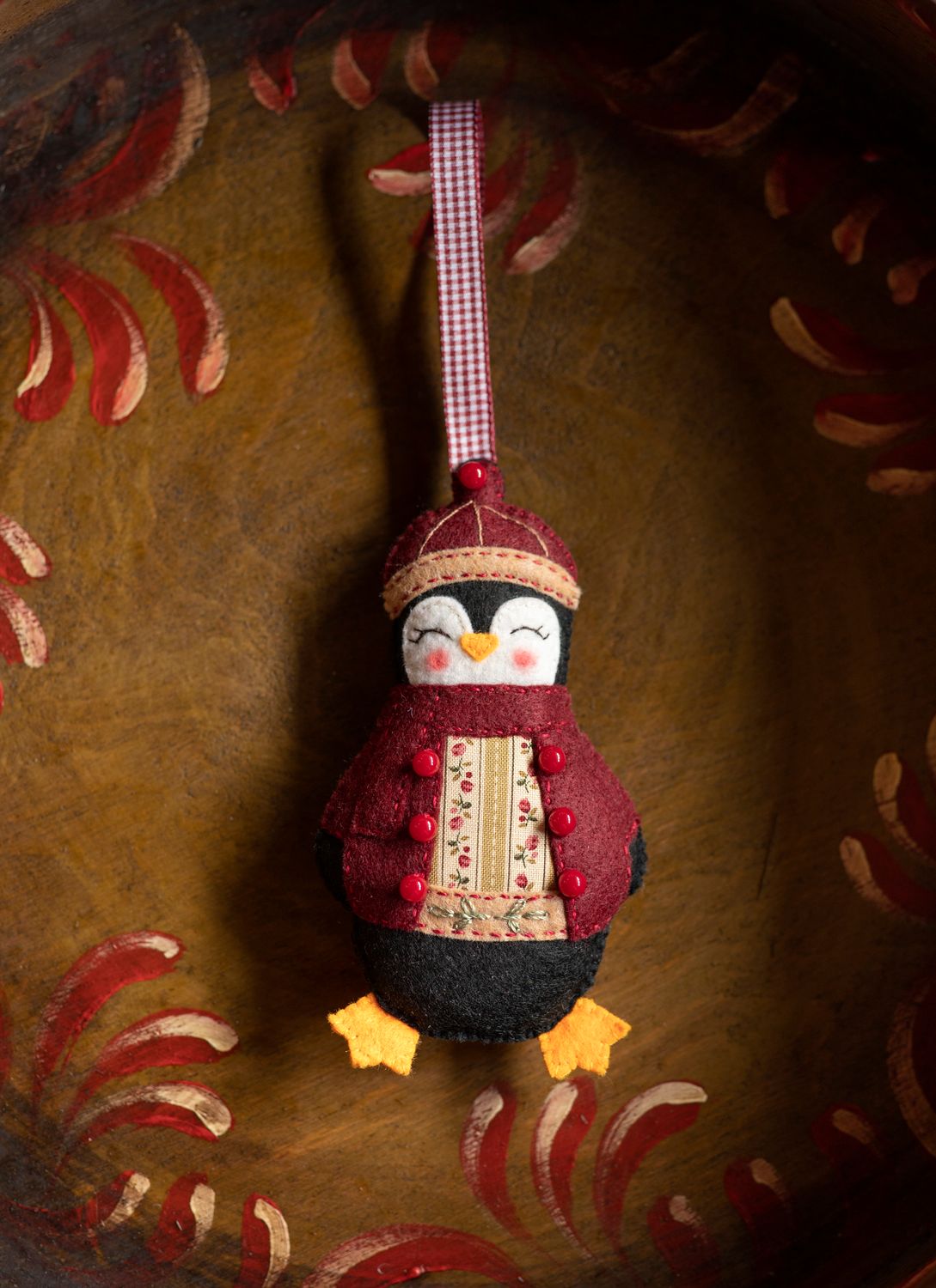 Penguin Handmade Felt Decoration