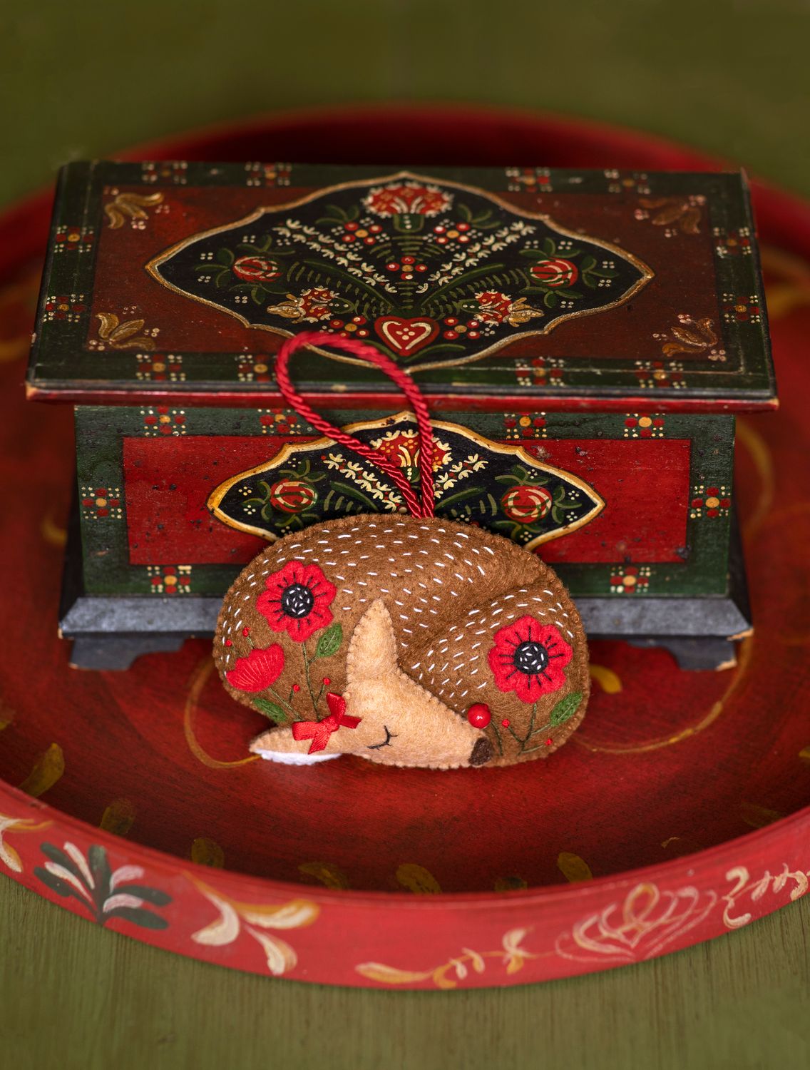 Deer Handmade Felt Decoration