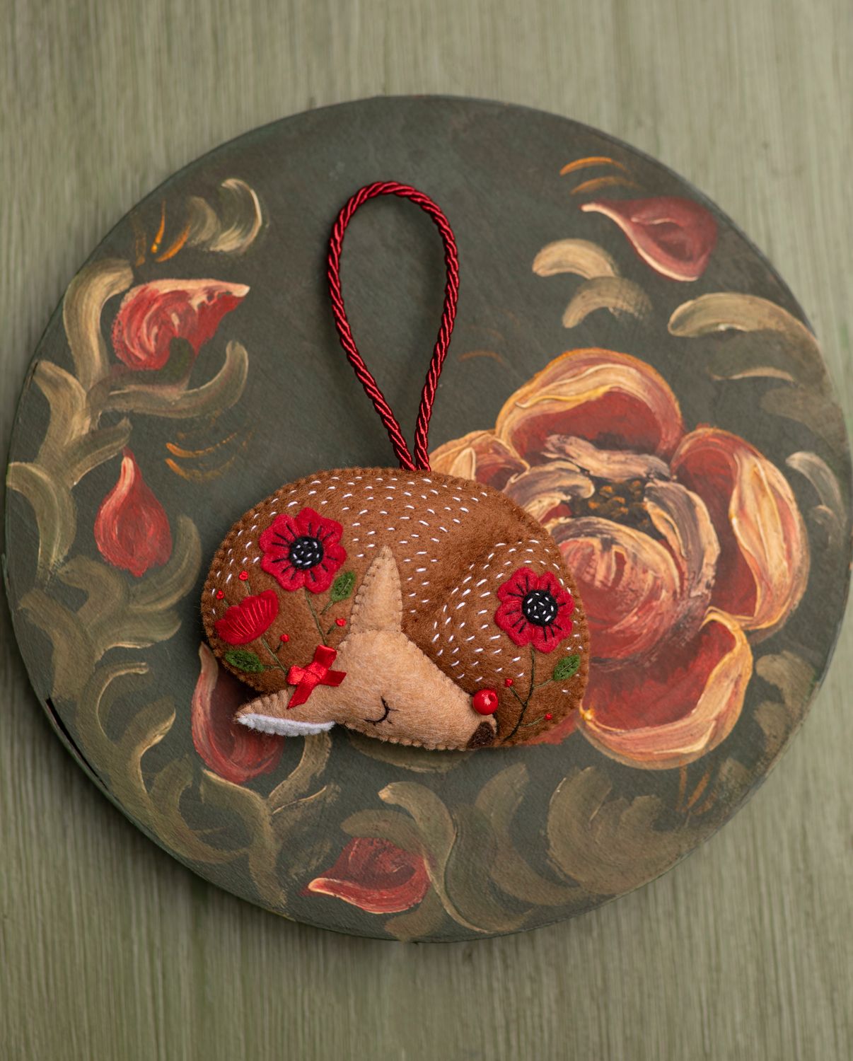 Deer Handmade Felt Decoration