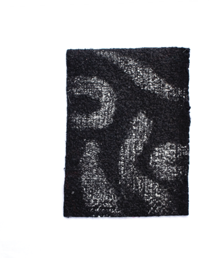 Organic Grid Print (Black)