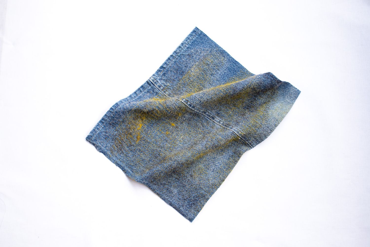 Yellow Denim Moss