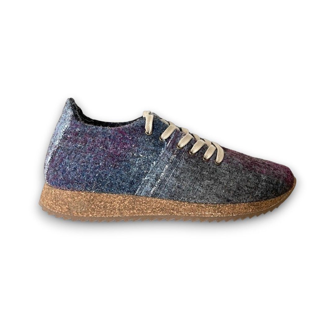 Sneaker Denim Fuchsia