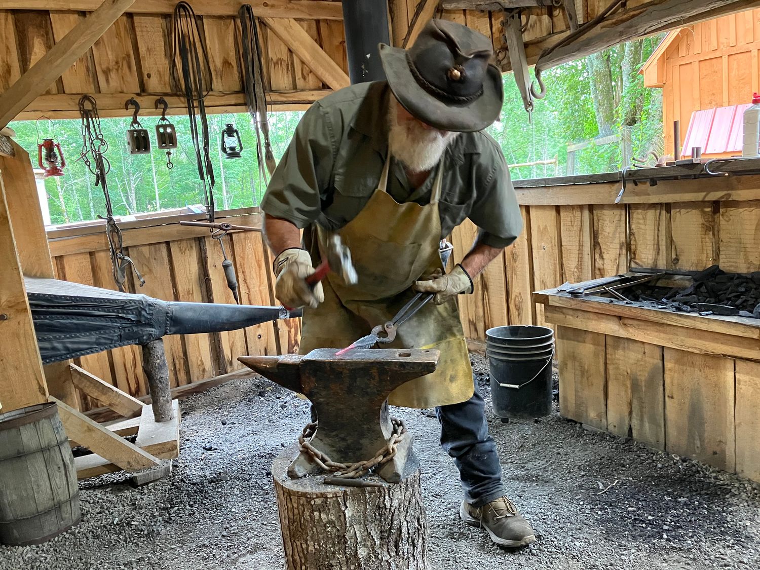 Blacksmith demonstration