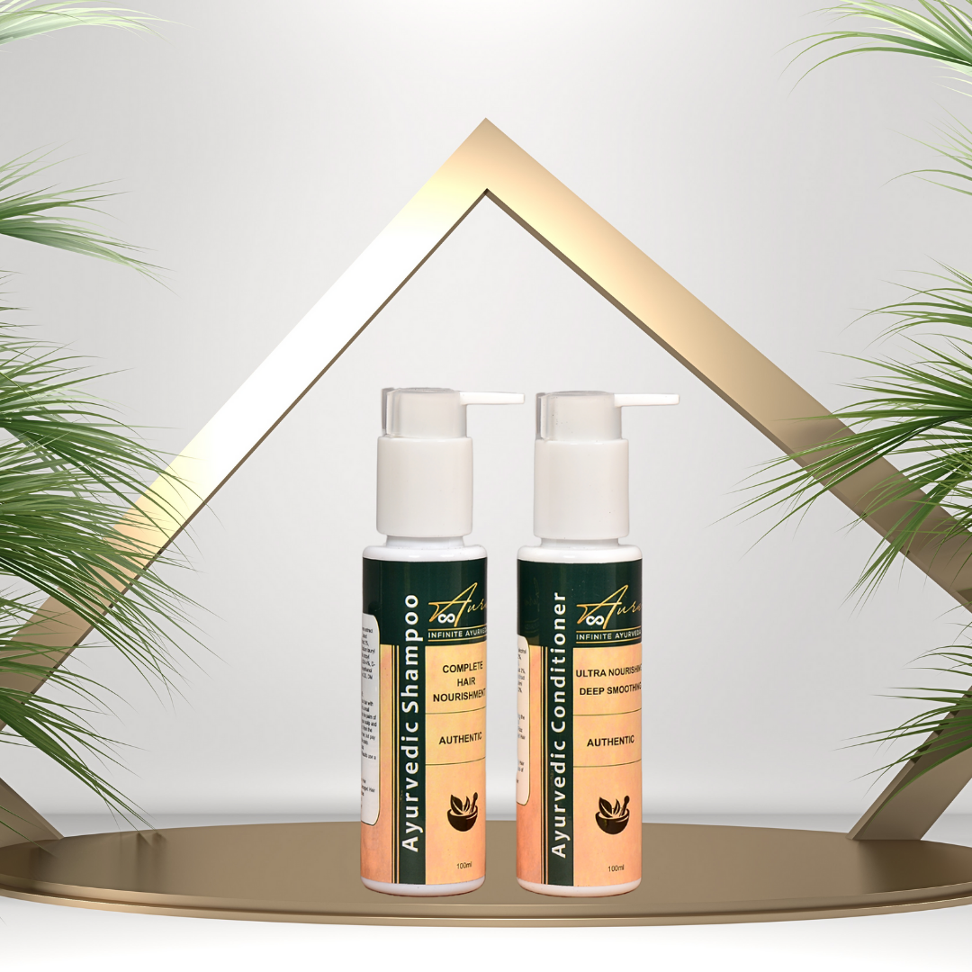 AURA INFINITE Shampoo and conditioner 100 ml ( Try pack )