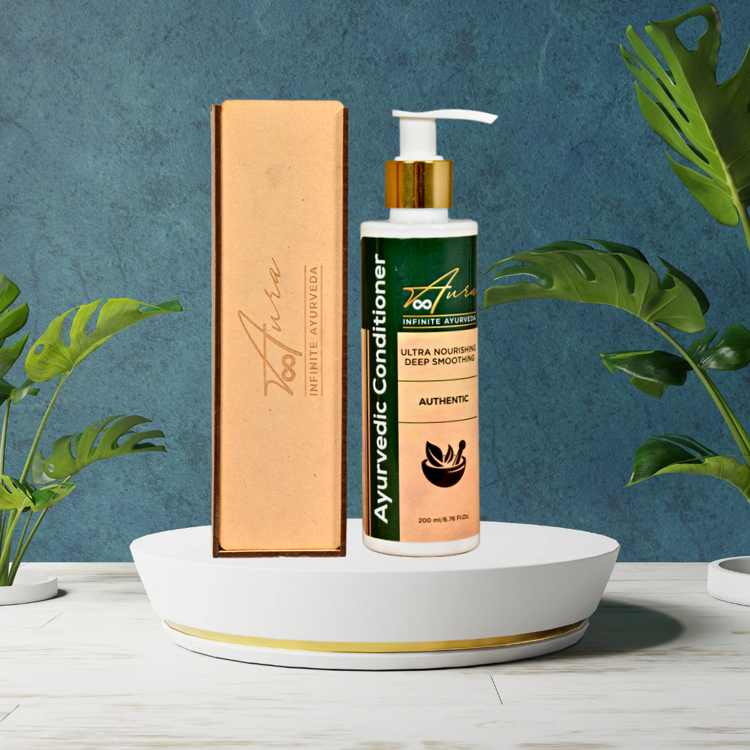 AURA INFINITE Ayurvedic Silicone Free Hair Strengthening Conditioner 200 ML