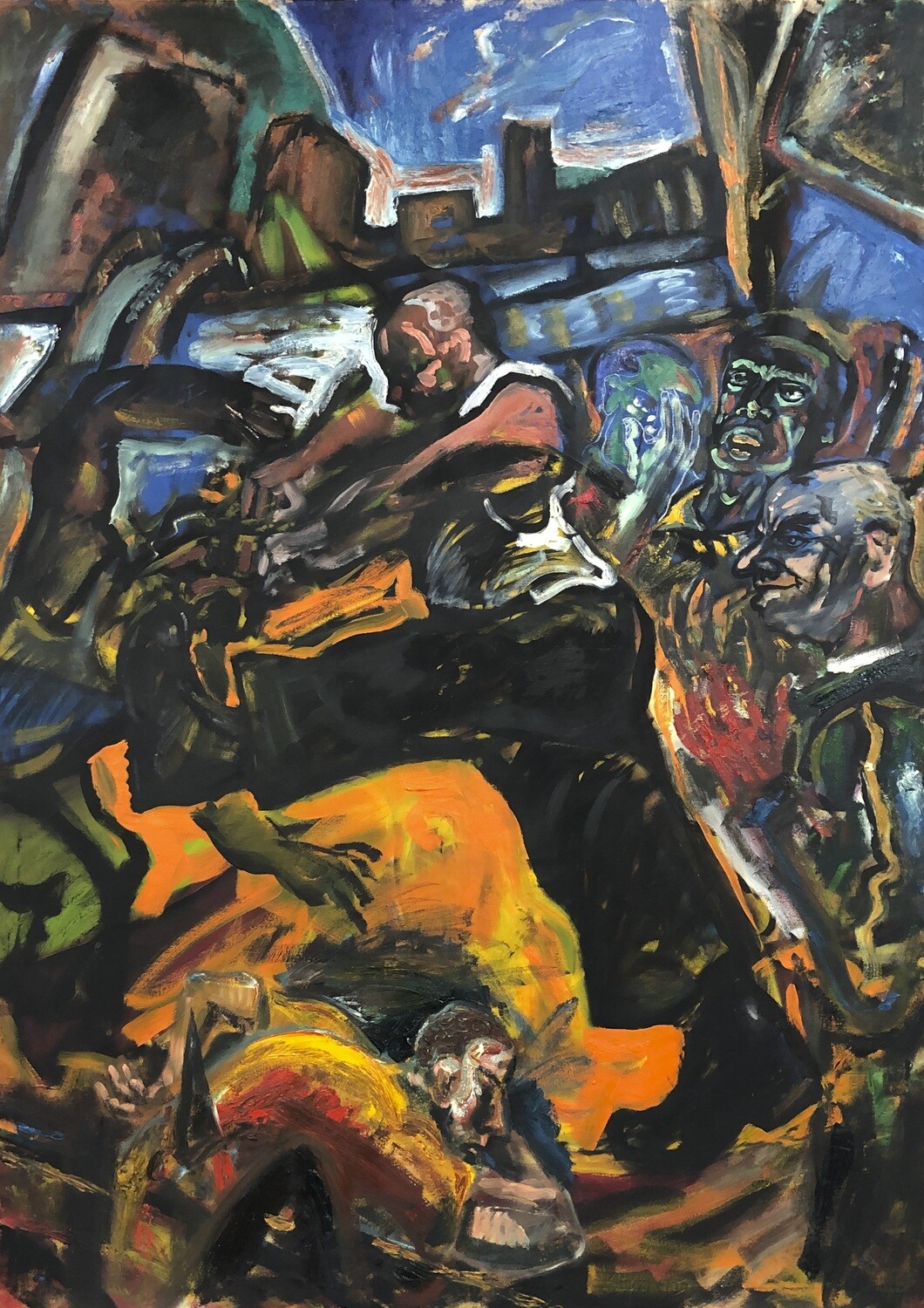 Peter Howson - Rammy at the Cally