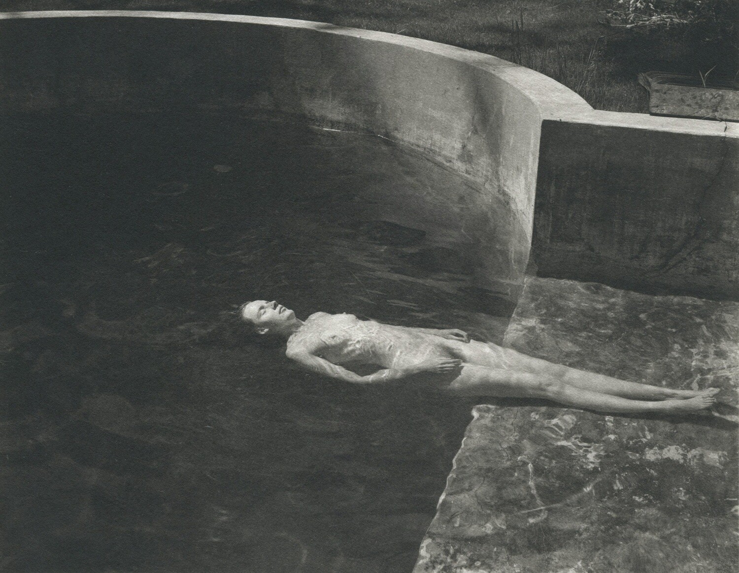 Nude Floating 1939 - Charis in the pool