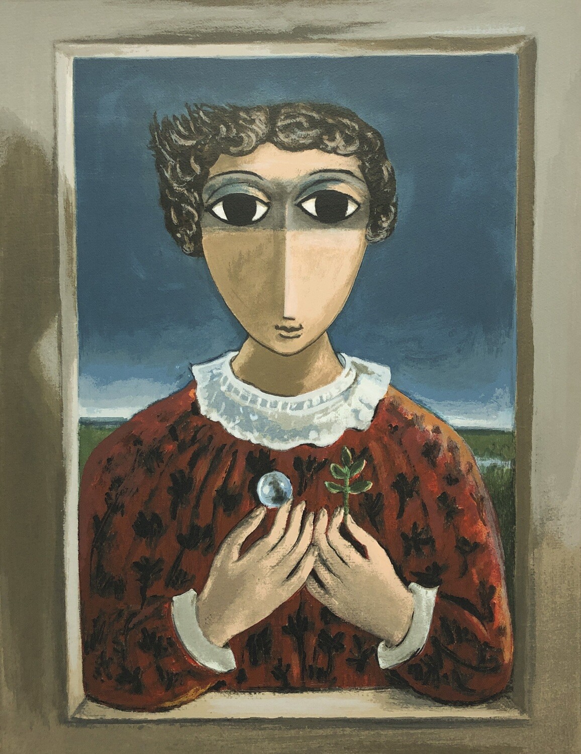 Framed Woman