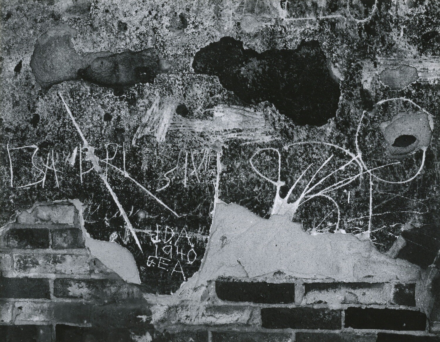 Wall Scrawls, Hornitos 1940