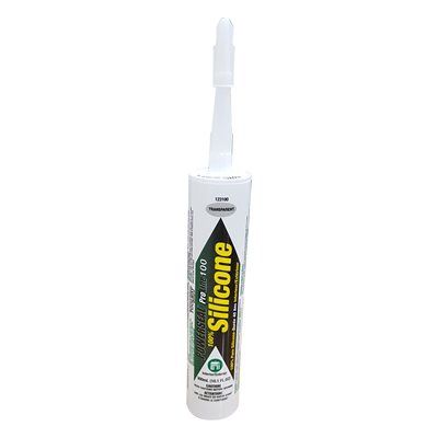 PROLINE 101 GENERAL PURPOSE 100% SILICONE SEALANT 300ML CLEAR