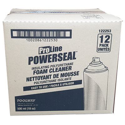 POWERSEAL FOAM &amp; FOAM GUN CLEANER 500ML