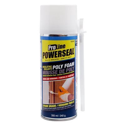 Powerseal Window &amp; Door Foam Sealant with Straw 340G