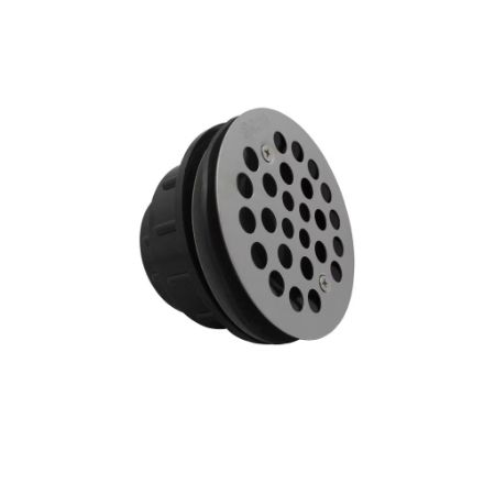 ABS 2&quot; Low Profile Shower Stall Drain Solvent Weld