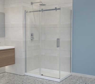 KOBIE ROLLER SHOWER/TUB DOOR (Frameless)