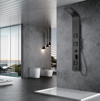 AQUA SHOWER PANEL A7801-2 BLACK
