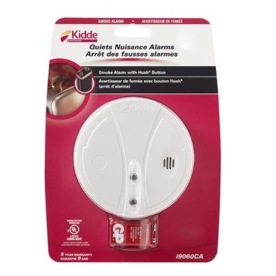 Smoke Alarm 9V Battery Operated Ionization