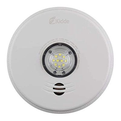 2 IN 1 Smoke Alarms, Led Strobe Light,