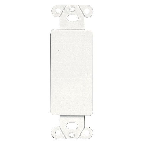 Eaton Blank Wall Plate - Thermoset Polymer - White - One-Gang