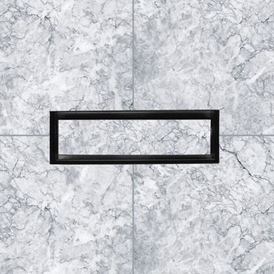 Floor Register Steel 4 x 10in  Flush Mount