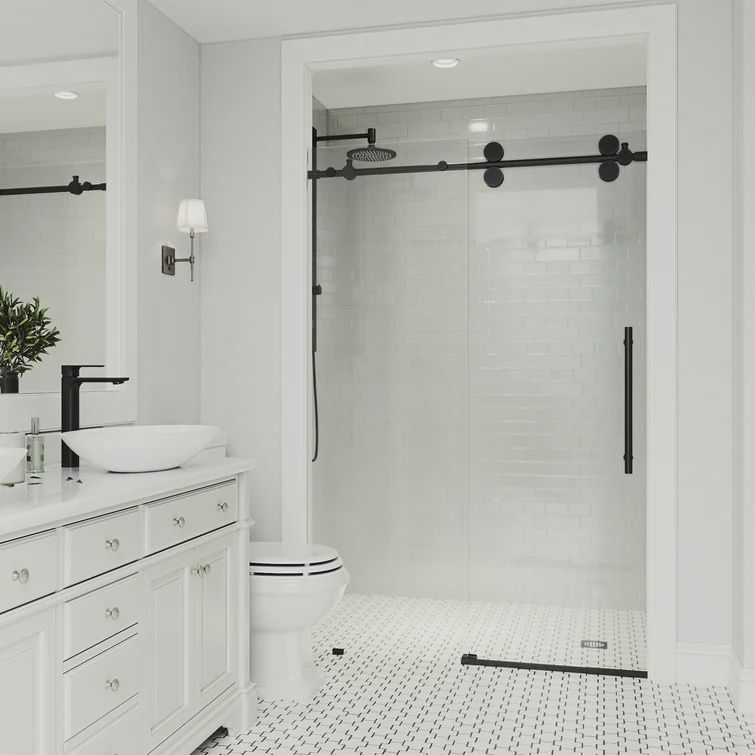 Milan Roller Shower Door