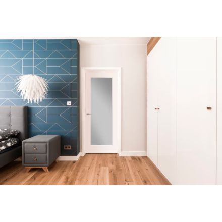 1, 3, 5, Panel Interior Glass Doors, Colour: CLEAR, Profile: 1 PANEL, Type: SLAB