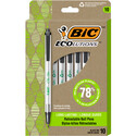 BIC ReVolution Recycled Clic Stic Retractable Ballpoint Pen Black 1.0mm 10Pk BP