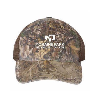 Realtree Washed Printed Trucker Cap