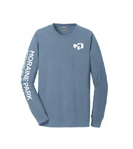 Port &amp; Company Beach Wash Garment-Dyed Long Sleeve Tee