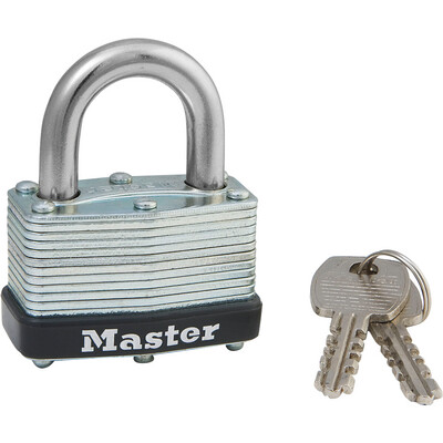 Master Lock Warded Padlock - Silver 1.75in 1Pk BP