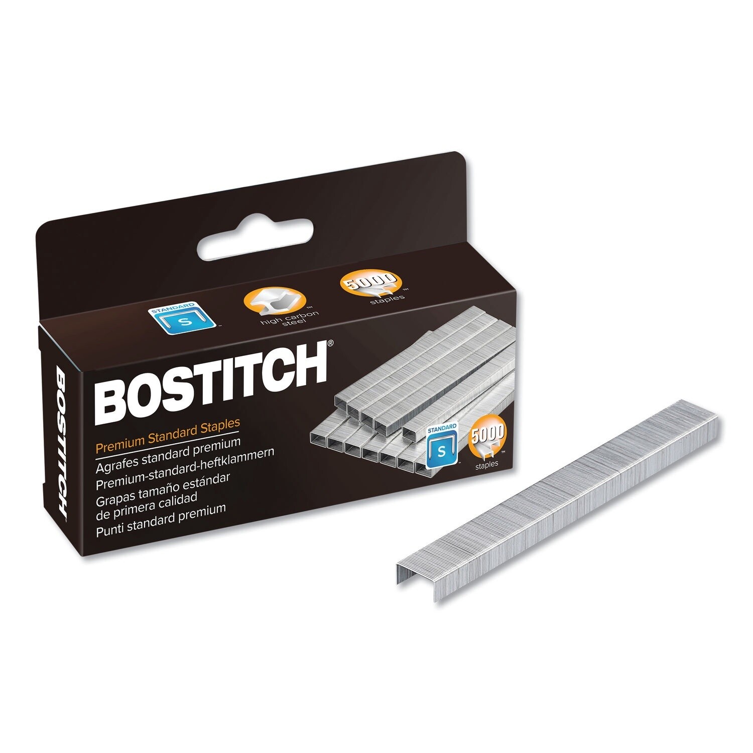 Bostitch Premium Standard Staples - Silver Standard 5000 Ct Box