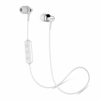 iLuv Party On Air Wireless Earbuds - White