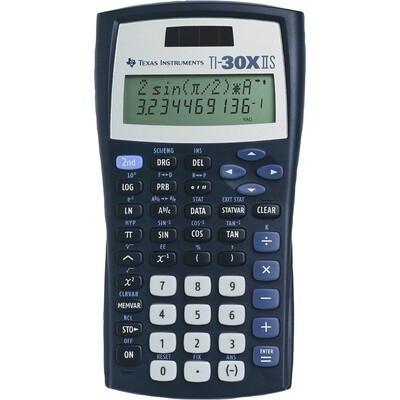 TI 30X IIS Scientific Calculator Black 1Pk BP