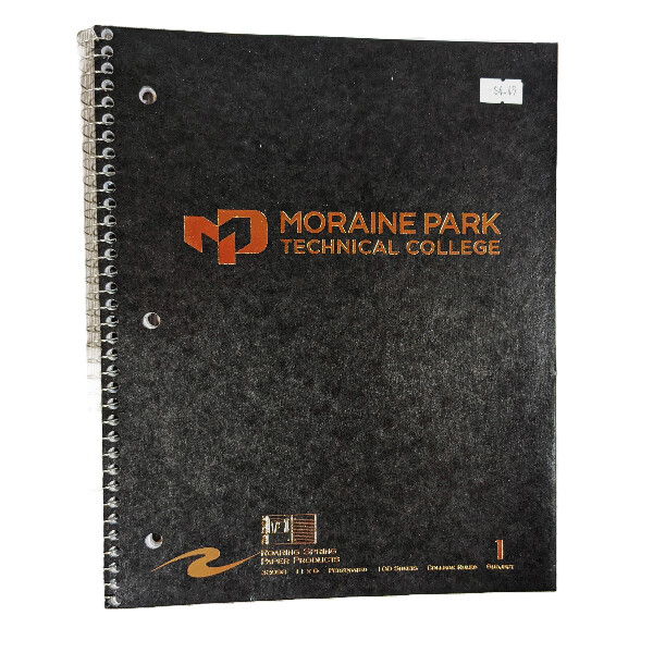 Spiral Notebook MPTC, Colour: Black