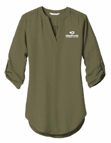 Port Authority Ladies 3/4-Sleeve Tunic Blouse
