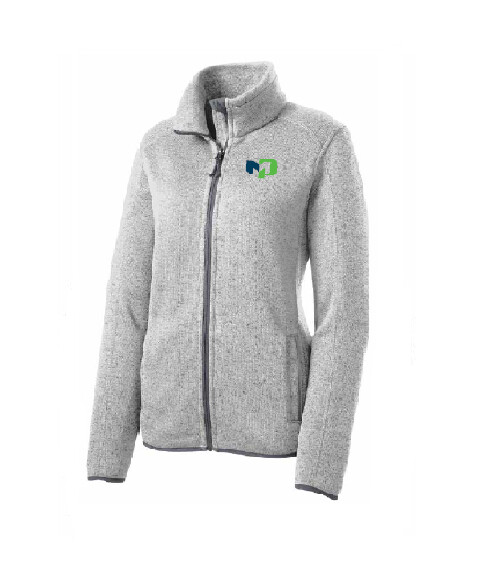 Port Authority Ladies Sweater Fleece Jacket