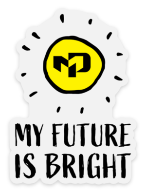 Bright Future Sticker
