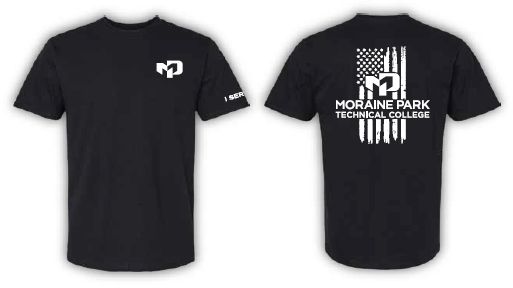 MPTC &quot;I Served&quot; Flag Softstyle T-Shirt, Size: Small