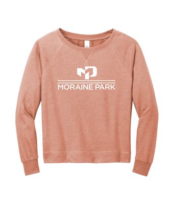 District Women&#39;s Featherweight French Terry Long Sleeve Crewneck