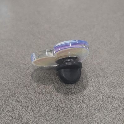 Rainbow Heart MP Pin