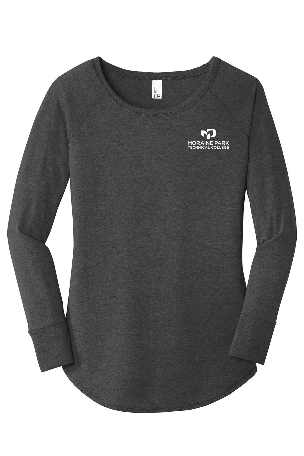 District Women&#39;s Perfect Tri Long Sleeve Tunic Tee, Size: Small
