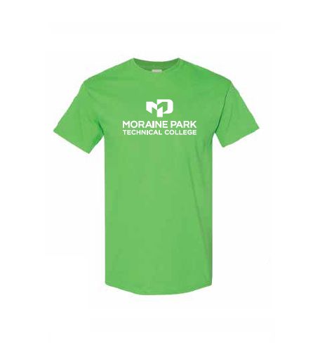 Heavy Cotton T-Shirt, Colour: Electric Green, Size: Small